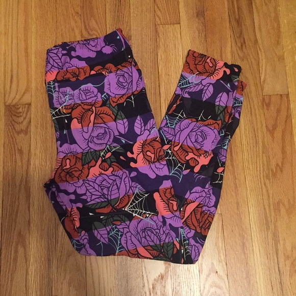 New Lularoe TC Halloween Leggings - Picture 1 of 2
